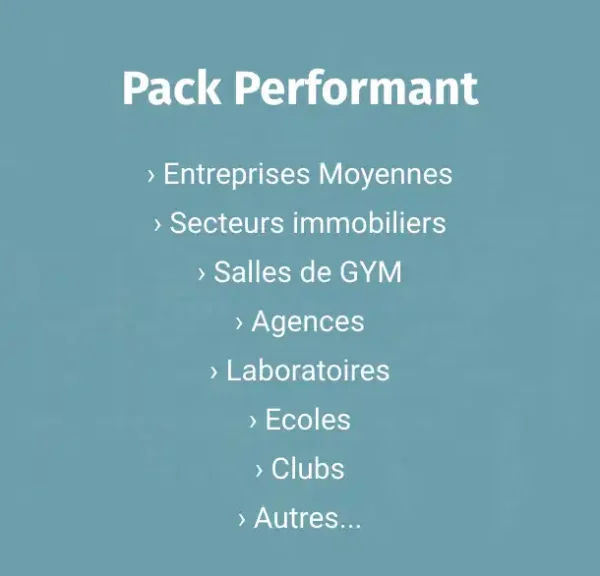 Pack Performant